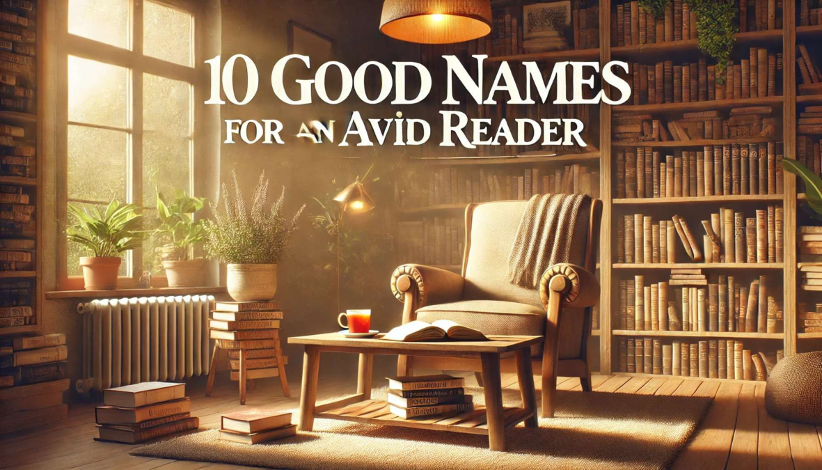 Good Name for an Avid Reader NYT – Best Ideas for Book Lovers